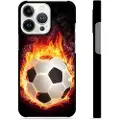 Mtp Products iPhone 13 Pro Beskyttende Cover - Fodbold Flamme