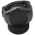 Mtp Products Samsung Gear S3 Classic/S3 Frontier/SM-R600 trådløs opladningsdock stativ uroplader med USB-kabel - sort