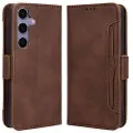 Mtp Products Samsung Galaxy S25 Kortholder Pung Etui - Brun