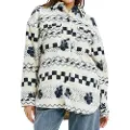 Roxy Morning Crush Shacket Sherpa Jakke hvid
