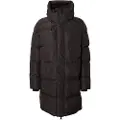 Superdry Superdrytil mænd. M5011917A Quiltet sportsjakke med hætte, sort (S), Casual, Genanvendt polister