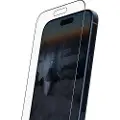 PanzerGlass Stealth Screen Protector w. Black Frame iPhone 17 Pro Max | Ultra-Wide Fit w. FASTFIT IN-A-BOX