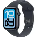 Apple Watch Se 3 Gps + Cellular 44mm Midnight Aluminium Case With Midnight Sport Band - S/m