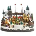 Lumineo Julebyscene 25.5x39x31.5 Cm