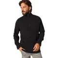 Deeluxe Henley Halv Lynlås Sweater