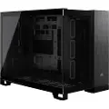 Corsair 2500x Midi Tower Aluminium, Sort