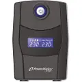 Powerwalker Vi 600 Stl Ups-enhed Interaktivt Indgangsstik 0,6 Kva 360 W 2 Ac Stikkontakt(er)