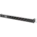 Digitus Dn-95412 Stikdåse Med 7 Udtag Og Afbryder