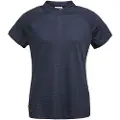 Dolomite Cristallo merino Zip T-shirt Med Korte ærmer