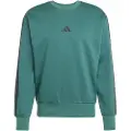 Adidas Essentials 3 Stripes Fleece Sweatshirt