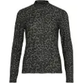 Vila High Neck Top Med Lange Ærmer