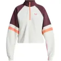 Roxy Essential Energy Boxy Halv Lynlås Sweatshirt
