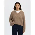 Selected Uldblanding Sweater Med V-hals