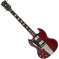 Epiphone 1964 SG Standard Maestro Vibrola Reissue Left Handed Cherry Red