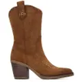Refresh Refreshtil kvinder. 17296702-CAMEL Støvler 172967 brun (40), 3-5 cm, Lynlås, Casual