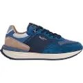 Pepe Jeans Pepe Jeanstil mænd. PMS600009 Buster Pro Main lædersko blå (42), Fast, Blonder, Casual