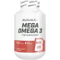 BiotechUSA Mega Omega 3 - 180 kapsler