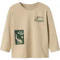 Name It Mini Dinosaur- Top Med Lange Ærmer