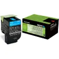 Lexmark 802HC Tonerkassette Cyan 80C2HC0 Modsvarer: N/A