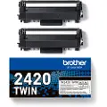 Brother Tn2420 Twin Blækpatron 2 Enheder