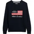 Superdry Slouchy Cable Flag Trøje