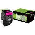Lexmark 802M Tonerkassette Magenta 80C20M0 Modsvarer: N/A