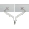 Leitz Ergo pladsbesparende dual monitor arm, grå