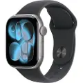 Apple Watch Series 11 Gps 42mm Space Grey Aluminium Case With Black Sport Band - S/m