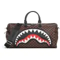 Sprayground Sawtooth Sharks In Paris Duffle Rejsetaske brun