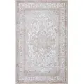 KMCarpets - Vaskbart tæppe Kashan - Natur - Luv- & ryatæpper - - Homeroom
