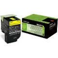 Lexmark 802XY Tonerkassette Gul 80C2XY0 Modsvarer: N/A