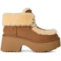 Ugg UGGtil kvinder. 1171532 Honour brune ankelstøvler i læder (39), 3-5 cm, Blonder, Casual