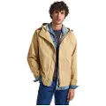 Pepe Jeans Pepe Jeanstil mænd. PM402788 Jakke Bane beige (M), Casual, Bomuld, Lange ærmer, Bæredygtig