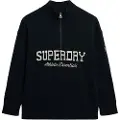 Superdry Slouchy Graphic Halv Lynlås Sweater