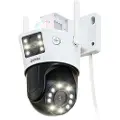 ZOSI C298Pro 8MP PTZ-kamera med dobbelt linse, AI-sporing og nattesyn i farver