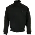 Fred perry Fred Perrytil mænd. J5557 Tape Contrast Jacket sort (XL), Casual, Polyester