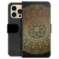 Mtp Products iPhone 13 Pro Max Premium Flip Cover med Pung - Mandala