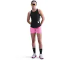 Nike Tempo Swoosh Run Dri-FIT-løbetanktop til kvinder - sort