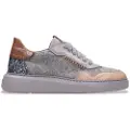 Hispanitas Hispanitastil kvinder. CHI243516 Urban læder-sneakers grå (41), 3-5 cm, Blonder, Casual