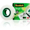 Scotch Dokumenttape Scotch 810, 33m x 19 mm 5 stk 3134375002677-5 Modsvarer: N/A