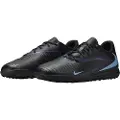 Nike Phantom 6 Low Club-fodboldsko til grus - sort