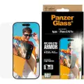 PanzerGlass Anti-Reflective Armor Screen Protector iPhone 17 | iPhone 16 Pro w. EasyAligner