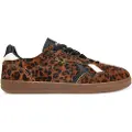Pepe Jeans Pepe Jeanstil kvinder. PLS000013 Træningssko Ball Print brun (36), Fast, Blonder, Casual, Dyreprint