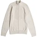 G-Star G-Startil mænd. D26778-C259-G908 3D Biker-trøje med fuld lynlås i beige (M), Casual, Akryl, Økologisk bomuld, Bæredygtig