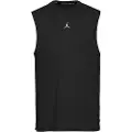 Jordan Sport Dri-FIT-trøje uden ærmer til mænd - sort