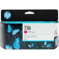 HP 738 Blækpatron magenta 498N6A Modsvarer: N/A