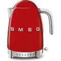 Smeg Temperaturkontrol-kedel KLF04RDEU 1,7 l, rød, Smeg