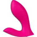 Lovense Flexer Panty - genopladelig 2i1 vibrator (pink)