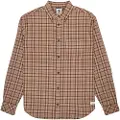 Element Button Down Flannel Regular Fit Skjorte Med Lange ærmer