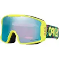Oakley - Ski masker - Line Miner M Jaxson Blue Prizm Sapphire til UnisexSilikone - Gul